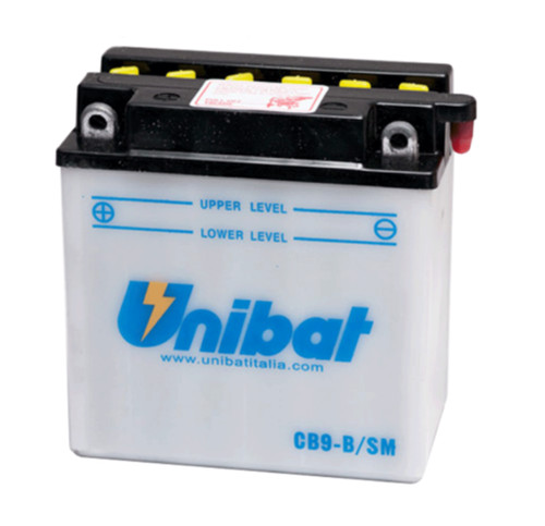 Batteria moto unibat aprilia - batteria,