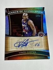2025-26 Topps Vince Carter Auto Marchi di Eccellenza