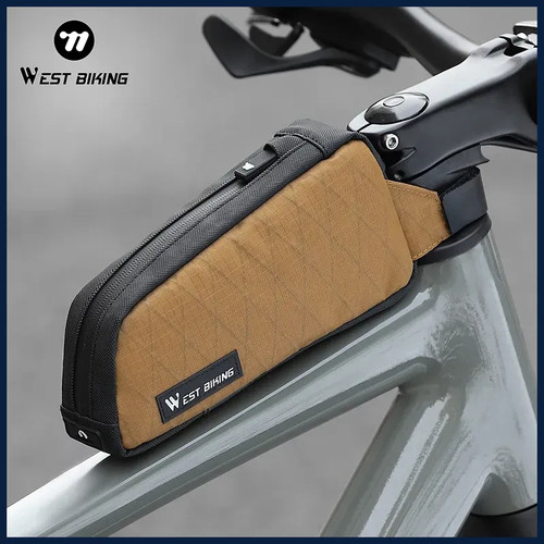 Bicycle top tube bag - tube, 1l