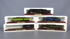 Modellini treni De agostini locomotive a vapore collezione esposizione vintage