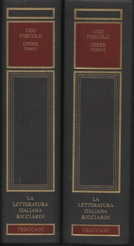 Libro foscolo opere voll - libro, 2