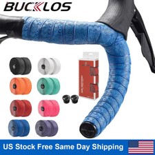 1 Paio Nastro Drop Bar Manubrio Bicicletta Antiscivolo PU+EVA Strada Bici Nastro Cinghie US
