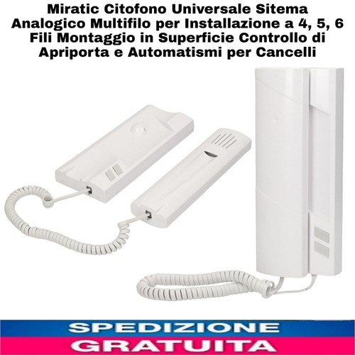 Citofono universale sitema - citofono,