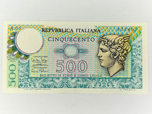 500 lire mercurio - 500,