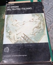 TOSCHI - LE ORIGINI DEL TEATRO