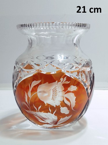 Vaso cristallo boemia - in, di