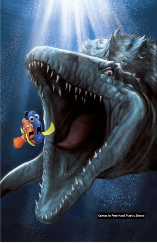 Eating dory nemo stampa - dory,