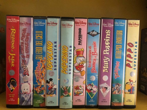 Walt disney vhs - disney,