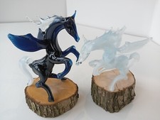 GLASS Animals. Murano glass art  two pegasus. A souvenir. Toy