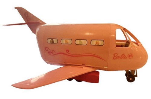 Barbie playset veicolo aereo - playset,
