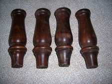 4 GAMBE IN LEGNO PIEDINI PER