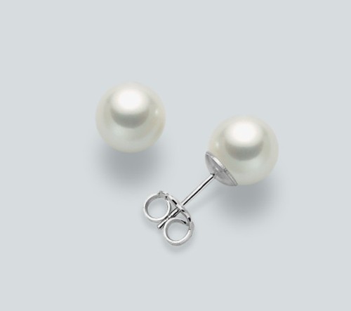 Orecchini miluna oro - in, bianco