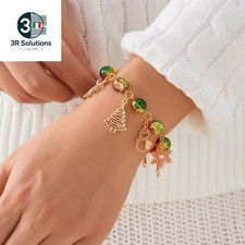 Christmas Snowflake Tree Santa