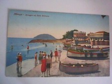 STORIA POSTALE 1936 FRANCOBOL REGNO D'ITALIA VIRGILIO ALBENGA SPIAGGIA GALLINARA