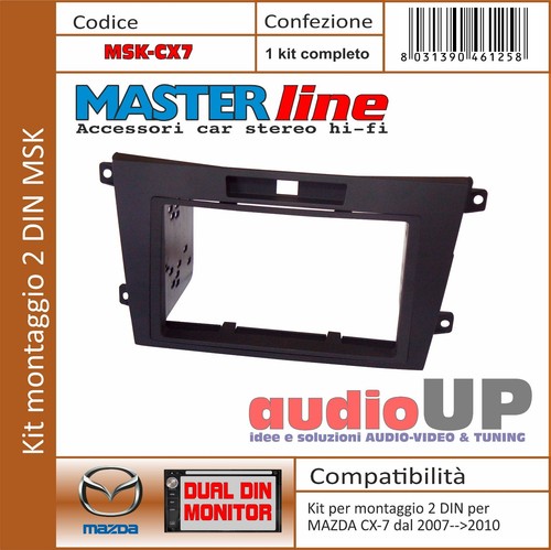 Mascherina autoradio din - 2,