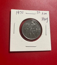 Moneta Da 50 Lira Italia Del