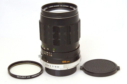 Minolta tele rokkor 135mm - minolta, mc