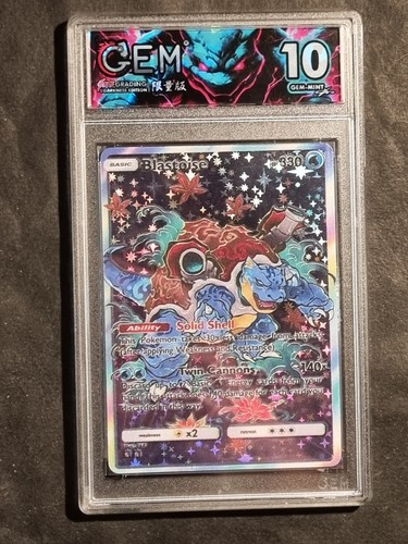 Pokemon blastoise graded - pokemon,