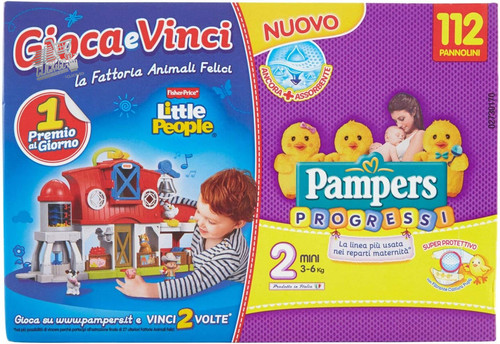 Pampers progressi mini taglia - progressi,