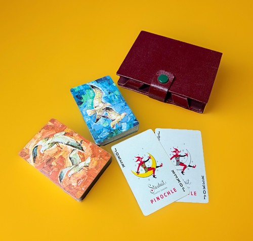 Coppia carte gioco - carte,
