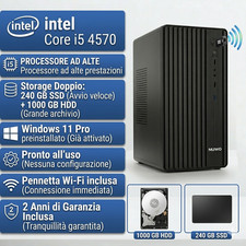 COMPUTER PC FISSO DESKTOP CPU