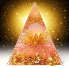 Piramide orgonite quarzo - orgonite, in
