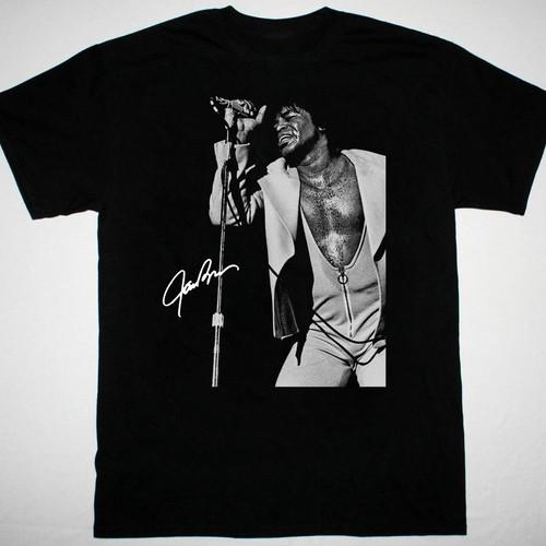 Shirt firmata james brown - t-shirt,