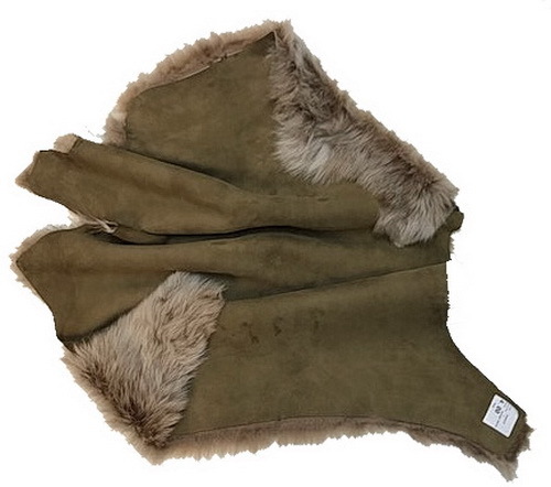 Castoro beige pelle pecora - pelle,