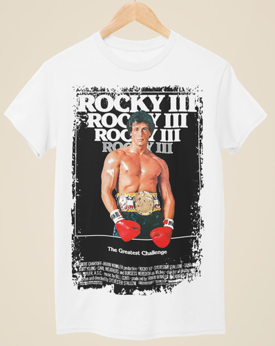 Rocky iii shirt - rocky,