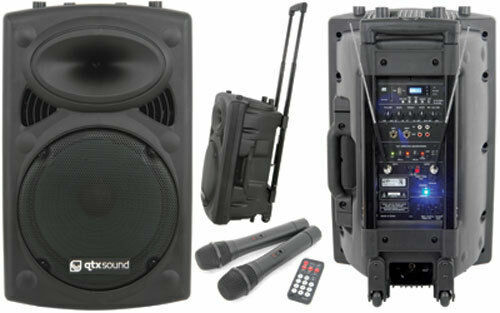 Qtx sound 400w qr12pa carrello - 400w,