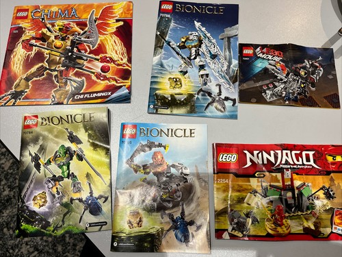 Lego istruzioni varie 70801 - lego,