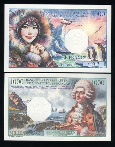 Banconota francesi del - del, e