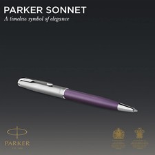 Parker sonnet violetto cromo - violetto,