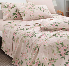 Gabel Completo Letto Copriletto Matrimoniale (JASMIN) colore Linfa