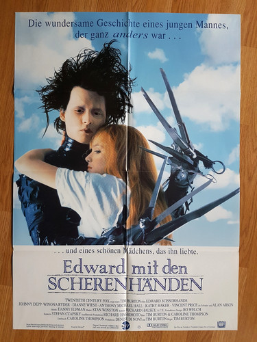 Tim burton edward mani - mani, di