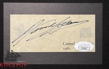 Ansel Adams firmato taglio JSA