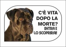 CARTELLO SEGNALETICO - CANE