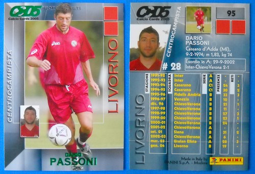Calcio cards 2005 panini 95 - panini, n.95