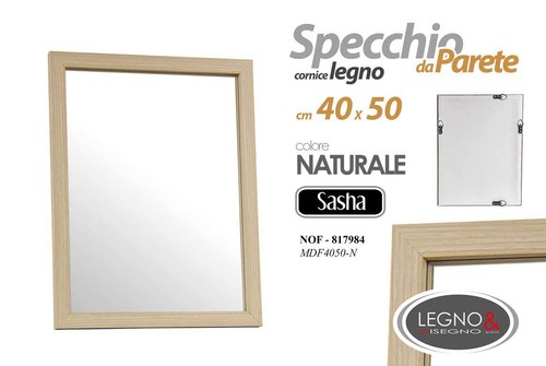 Specchio parete 40cm - specchio,