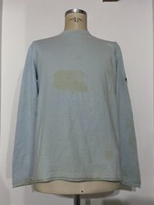 STONE ISLAND Pullover Maglia 100% Cotone Cotton Giro Collo size L