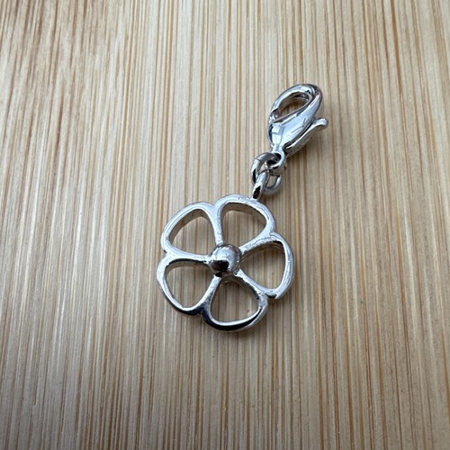 Ciondolo fiore argento lia - argento,
