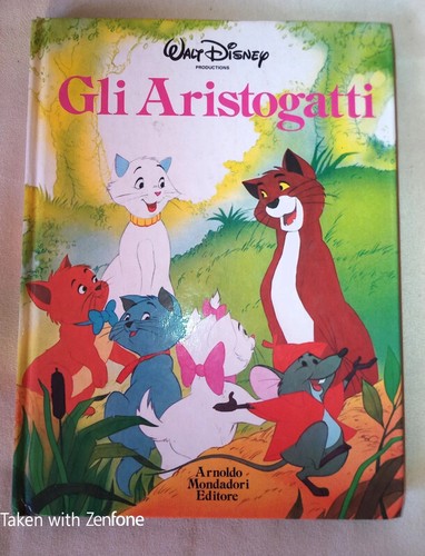 Gli aristogatti libro vintage - gli,