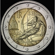 Moneta 2 Euro - Kit 3 pezzi -