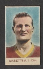 FIGURINA ANTEGUERRA CIOCCOLATO FONGARO SCHIO 1934-35 ROMA MASETTI NUOVA