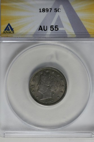 1897 anacs 55 - anacs, liberty