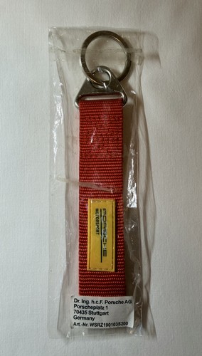 Porsche motorsport key chain - porsche,