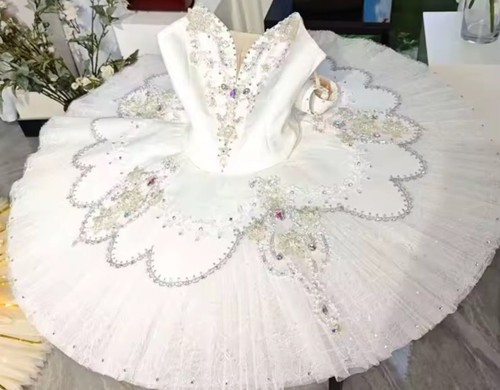 Costume balletto tutù bianco