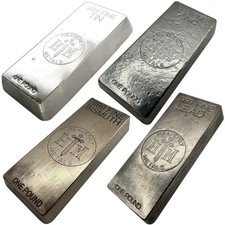 Set barre in metallo 1 libbra