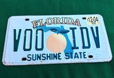 Targa auto vintage americana