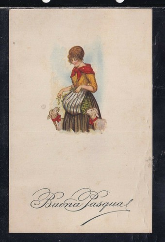 Cartolina buona pasqua - cartolina,